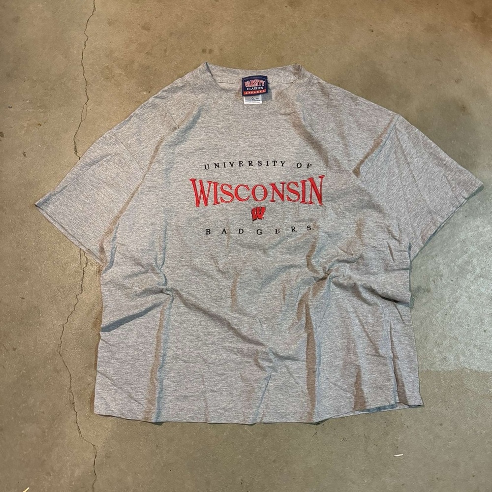 University of Wisconsin Gray T-Shirt